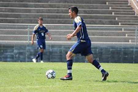 The Mendocino College men’s soccer team won the conference championship on Friday, November 7, 2014. Courtesy photo. 110714mcsoccer