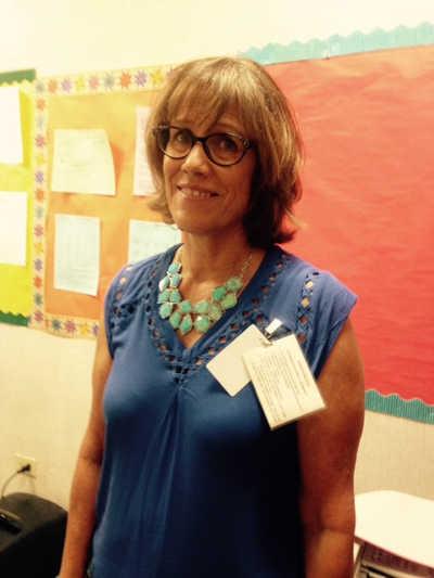 Cheryl Mostin of Mountain Vista Middle School in Kelseyville, Calif., is the Kelseyville Unified School District Teacher of the Year. Courtesy photo. cherylmostinteachoftheyear