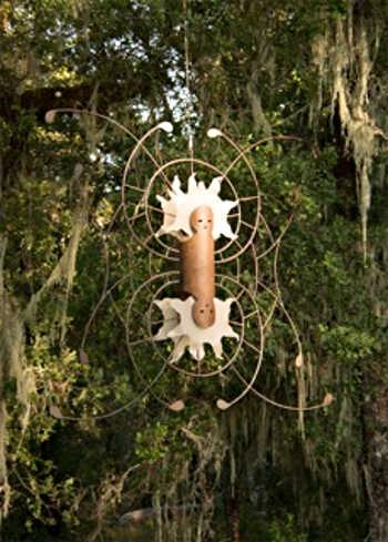 “GMO” by Terry Church. Photo credit: EcoArts staff. ecoartsgmo