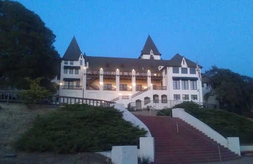 Marymount California University will offer tours of its Lakeside Campus in Lucerne, Calif., on Monday, August 25, 2014, in honor of the opening of its inaugural bachelor's degree program class. Photo by Elizabeth Larson/Lake County News. lucernehotelevening