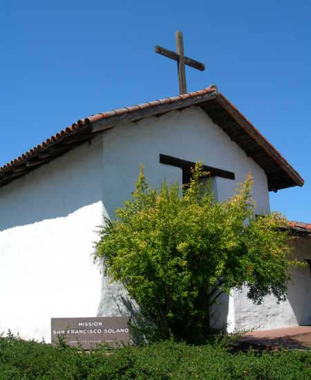 Some Pomo Indians from Lake County, Calif., lived, worked and died at Mission San Francisco Solano in Sonoma County, Calif. Photo by Kathleen Scavone. scavonemission1