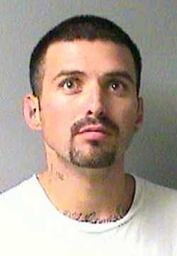 Anthony Joseph Padilla Jr., 31, of Clearlake Oaks, Calif., was arrested on Sunday, August 19, 2012, after he attempted to evade a California Highway Patrol officer. He later was found with drugs, paraphernalia and cash. Lake County Jail photo. 082012anthonypadillamug