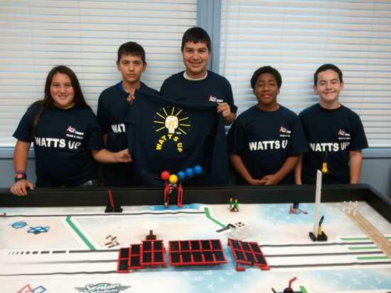 The “Watts Up” FIRST LEGO League Robotics teams from Lake County, Calif., is traveling to Folsom, Calif., for its first competition on Sunday, November 18, 2012. Courtesy photo. legowattsupteam