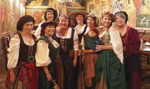 My Divas consist of Joy Fay, director Claudia Listman, Susan Yeagan, Stephanie Regula, Laura Lamar, Laura Sammel, Barbara Clark, Gail Albin and Kinene Barin (not pictured in the photo). They will perform on Lake County Live! on Sunday, November 25, 2012. Photo by Stephanie Regula. mydivascastello