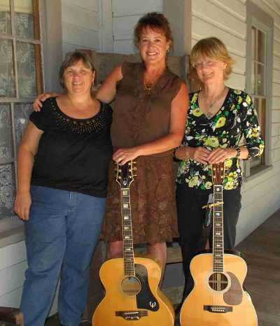 Three Deep – from left to right, Anna McAtee, Jill Shaul and Sarah Tichava – will return for another performance during “Lake County Live!” on Sunday, April 28, 2013, at the Soper-Reese Community Theatre in Lakeport, Calif. Courtesy photo. threedeep
