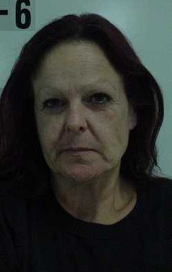 April Lynn Blakley, 46, of Ukiah, Calif., was arrested on Friday, August 23, 2013, after she was found in possession of prescription drugs for which she did not have prescriptions. Lake County Jail photo. 082413blakelymug