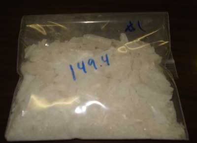 At the time of his arrest on Tuesday, June 25, 2013, Eric Lee Nevarez, 36, of Finley, Calif., was alleged to have had 149.4 grams of methamphetamine in his possession, with a reported street value of $14,250. Photo courtesy of the Lake County Sheriff's Office. 062513nevarezmeth