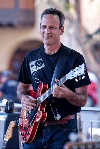 David Landon and his band from San Francisco, Calif., will help lead off the annual Blue Wing Blues Festival in Upper Lake on Friday, August 2, 2013. Courtesy photo. davidlandonguitar