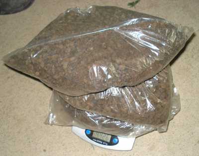 Processed marijuana and concentrated cannabis were taken by authorities during a search warrant service in Clearlake Oaks, Calif., on Tuesday, June 4, 2013. Photo courtesy of the Lake County Sheriff’s Office. 060413lscopotbags