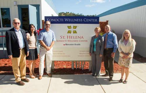 The ribbon cutting team at the grand opening of the Konocti Wellness Center in Lower Lake, Calif., on Wednesday, June 26, 2013. Courtesy photo. 062613konoctiwellnessrcteam