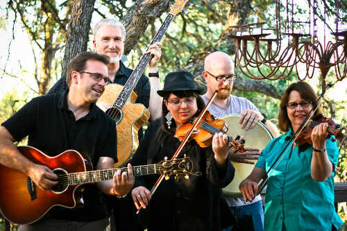 “Half Irish” will perform on “Lake County Live!” on Sunday, June 30, 2013, at the Soper-Reese Community Theatre in Lakeport, Calif. The group includes Sue Condit, Eleanor Cook, Jack Elizares, Bill Vanderwall and Eric Schlange. Courtesy photo. halfirishband