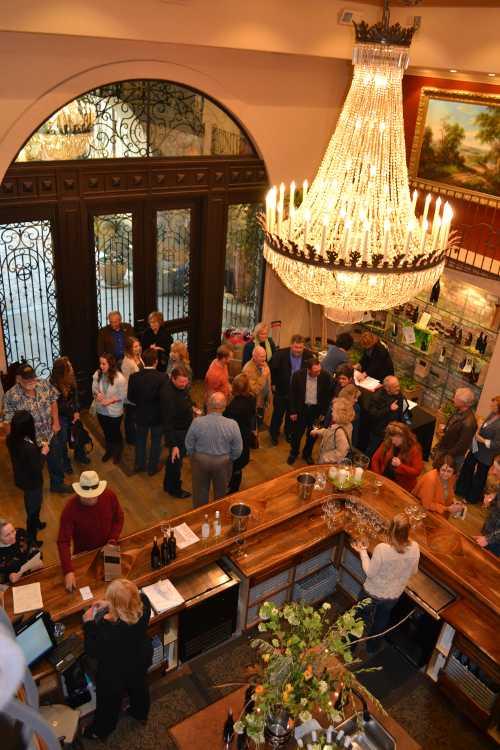 Members, guests, and supporters begin arriving at Brassfield Estate Winery in the High Valley AVA for an evening of celebration and appreciation on Thursday, February 21, 2013, near Clearlake Oaks, Calif. Photo by Casey Carney. 022113lcwaevent1