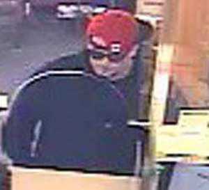 The male suspect shown in this surveillance video still robbed the Westamerica Bank in Mill Valley, Calif., on the afternoon of Wednesday, March 13, 2013. Photo courtesy of the Marin County Sheriff’s Office. 031313millvalleybankrobber