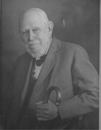 Chauncey Gibson portrait. Chauncey Gibson donated copies of this portrait to all of the libraries that benefited from his generosity. Courtesy of Harry Gibson. chaunceygibson