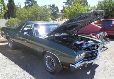 Alex Valerio's 1970 El Camino won the “Best 1950 and newer (stock)” category in American Legion Post No. 437's second annual car show on Saturday, August 31, 2013. Photo by Denise Rockenstein. 083113carshowelcamino