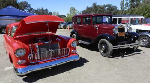 The American Legion Post No. 437's second annual car show on Saturday, August 31, 2013, will benefit community efforts. Photo by Denise Rockenstein. 083113carshowlineup