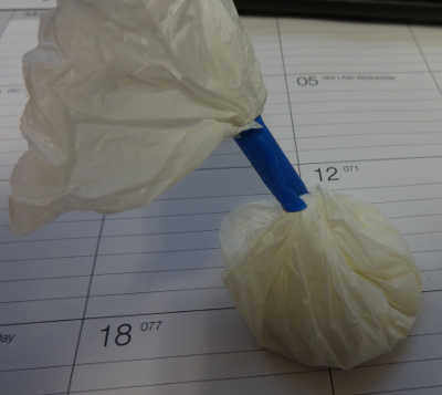 Methamphetamine a Lake County Sheriff's deputy found in the possession of William Anthony Bond, 43, of Lower Lake, Calif., on Thursday, March 27, 2014. Lake County Sheriff's Office photo. 032714methpack