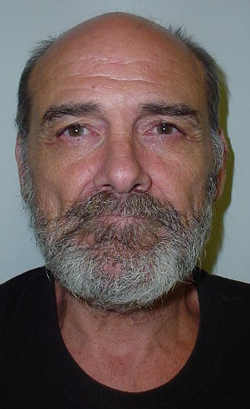James Allen Nelson, 57, of Clearlake, Calif., was arrested on Sunday, April 6, 2014, for domestic violence and several other charges. Lake County Jail photo. 040614jamesnelson