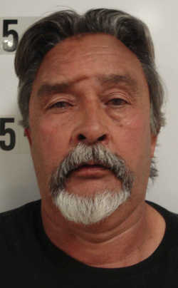 Alan James Estrada, 65, of Kelseyville, Calif., was arrested on Friday, May 23, 2014, for cultivating marijuana, possession of marijuana for sale, being armed in the commission of a felony and failure to register as a sex offender. Lake County Jail photo. 052314alanestradamug