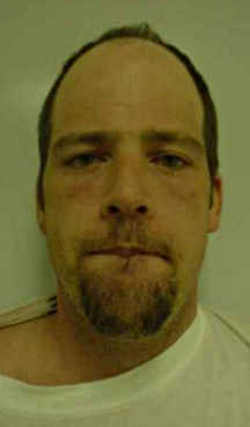 Michael Christopher Drebaum, 33, of Clearlake, Calif., was arrested on Tuesday, July 15, 2014, on suspicion of robbing the Walmart in Ukiah, Calif., on Friday, July 11, 2014. Lake County Jail photo. 071514drebaummugnew