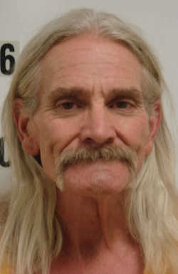 David Wayne Christensen, 58, of Clearlake Oaks, Calif., was arrested on Friday, August 1, 2014, on drug charges a search warrant service. Lake County Jail photo. 080114christensenmug