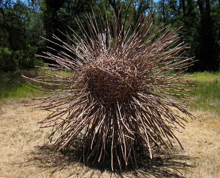 “Branching Out” by Sherry Harris, featured in the annual EcoArts: Lake County Sculpture Walk. Courtesy photo. ecoartsbranchingout