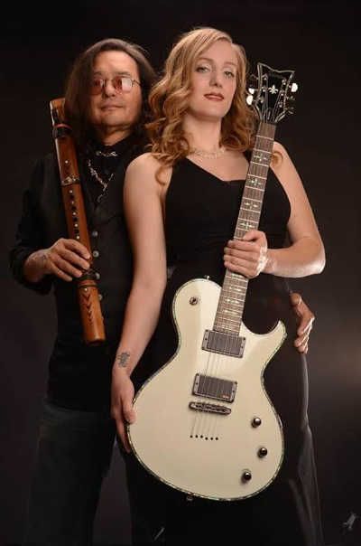 Lake County, Calif.-based band Whispering Light featuring Kevin Village-Stone and award-winning guitarist Lindy Day – is kicking off a coast-to-coast tour on Sunday, July 6, 2014. Courtesy photo. kevinlindytourshot