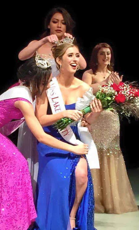 Faith Hornby won the Miss Lake County title for 2016 at the 50th annual Miss Lake County Pageant on Saturday, January 9, 2016, in Lakeport, Calif. Photo courtesy of the Miss Lake County Pageant. 010916misslchornby