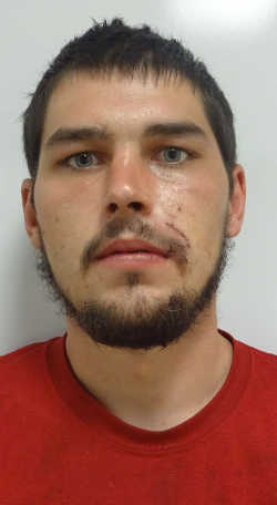 Joseph Raymond Pimentel, 25, of Nice, Calif., was arrested on Saturday, March 5, 2016, on felony counts of driving under the influence of alcohol causing great bodily injury and driving under the influence of alcohol over a 0.08 percent blood alcohol content causing great bodily injury, and a misdemeanor count of driving without a license. Lake County Jail photo. 030516josephpimentelmug