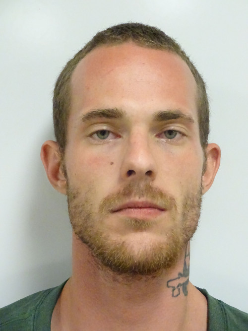 Jeremiah Patrick McGinnis of Cobb arrested for residential burglary during a state of emergency. 091815mcginnis