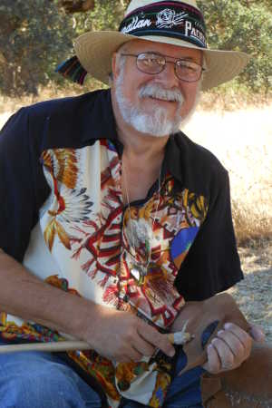 Dr. John Parker will discuss the cultural, environmental and technological changes that occurred in Lake County over the past 20,000 years at the second installment in the “Distinguished Speaker Series” on Thursday, March 3, 2016, in Lucerne, Calif. Courtesy photo. drjohnparkerknapping2