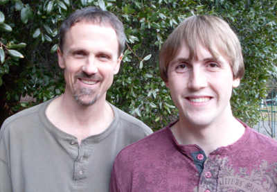 From left to right, Hank Smith and his son, Ian, will be featured at an event on autism awareness on Saturday, April 30, 2016, in Lakeport, Calif. Courtesy photo. hankandiansmith