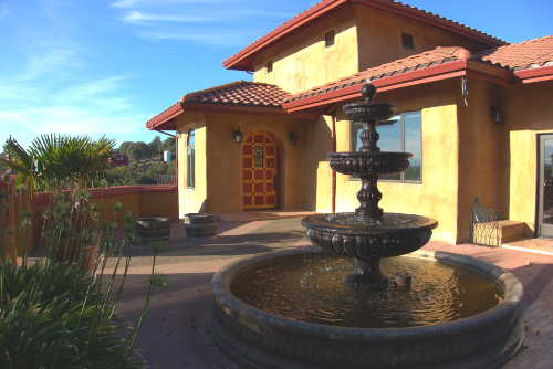 The “Maison du Maroc” near Lakeport, Calif., will be a featured stop on the Clear Lake Trowel and Trellis Garden Club's “Hidden Gardens of Lake County” tour on Saturday, May 14, 2016. Courtesy photo. maisondumaroc