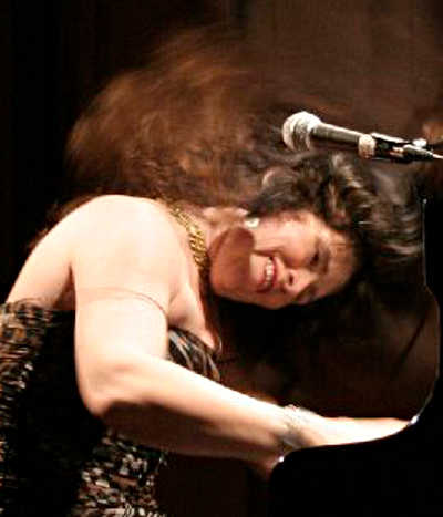 “Queen of Boogie Woogie” Wendy DeWitt will headline the annual Blue Wing Labor Day Blues Fest on Monday, September 7, 2015, in Upper Lake, Calif. Courtesy photo. wendydewittheadtoss