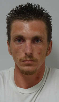 Andrew James Gravlee, 27, of Nice, Calif., was arrested on Monday, June 27, 2016, for a hit-and-run crash the previous day that seriously injured a girl in Lucerne, Calif. Lake County Jail photo. 062816gravleebookingshot