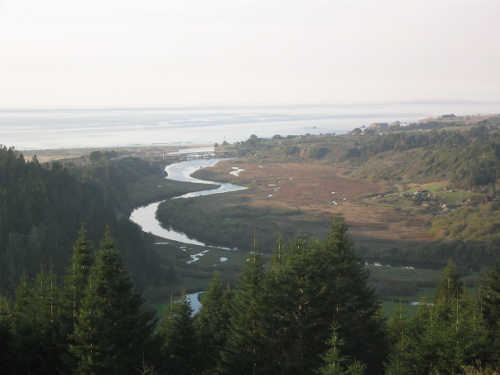 The Mendocino Land Trust accepted ownership of the 10 Mile River on Friday, July 22, 2016. Courtesy photo. 10mileestuary