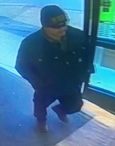 Police are attempting to locate this male subject who attempted to rob a grocery store in Lakeport, Calif., on Sunday, November 20, 2016. Photo courtesy of the Lakeport Police Department. 112016brunosrobberysuspect