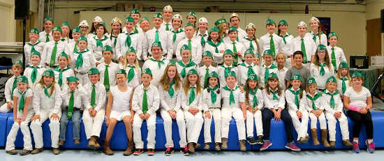 The Lake County 4-H Council recently sponsored a celebration of the 2015-16 achievements of their members and volunteers. Six of the nine clubs attending the event held at Terrace School in Lakeport, Calif., on Sunday, September 25, 2016. Courtesy photo. 20164happreciation