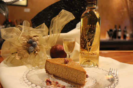 Local Cuisine Scene will offers a pumpkin crème brûlée dessert with the Petite Sirah “Fire” dessert wine from Thorn Hill on Friday, November 11, 2016, in Upper Lake, Calif. Photo by Susan Feiler. localcuisinescenepumpkinbrulee