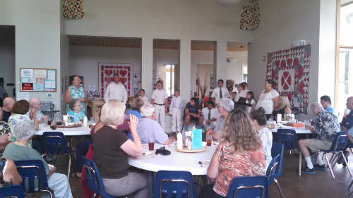 At a past Middletown Luncheon Club, the group hears from the Middletown 4-H program, which will once again give a presentation on Wednesday, July 20, 2016. Courtesy photo. mlc4hers
