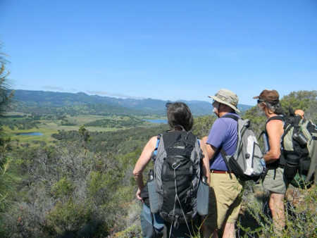 The Pope-to-Putah Trail in the Berryessa Snow Mountain Region in Northern California. Photo by Charlotte Orr. tuleyomepopetoputah